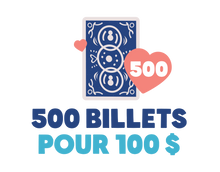 Charger l'image dans la galerie, 500 pour 100 $
